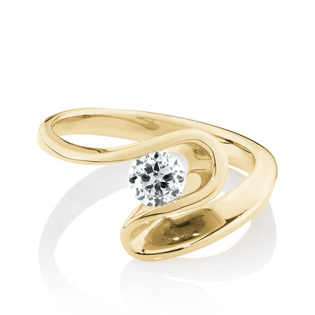 Southern Star Ring with 0.40 Carat TW of Diamonds in 18ct Yellow Gold Southern Star Ring with 0.40 Carat TW of Diamonds in 18ct Yellow Gold