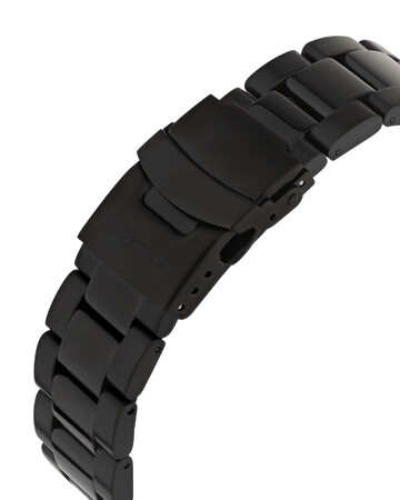 Men's Chronograph Watch in Black Tone Stainless Steel Men's Chronograph Watch in Black Tone Stainless Steel