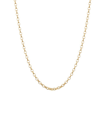 60cm (24") Oval Belcher Chain in 10ct Yellow Gold 60cm (24") Oval Belcher Chain in 10ct Yellow Gold