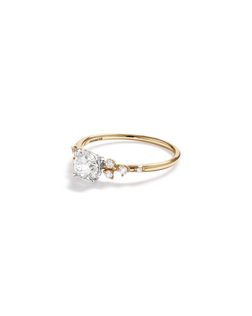 Scatter Ring with 0.83 Carat TW of Diamonds in 14kt Yellow Gold Scatter Ring with 0.83 Carat TW of Diamonds in 14kt Yellow Gold