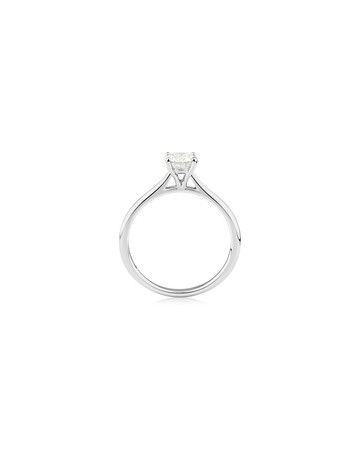 Evermore Certified Solitaire Engagement Ring with a 0.70 Carat TW Diamond in 14kt White Gold Evermore Certified Solitaire Engagement Ring with a 0.70 Carat TW Diamond in 14kt White Gold