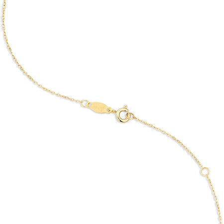 Halo Pendant with Emerald & 0.14 Carat TW of Diamonds in 10kt Yellow Gold Halo Pendant with Emerald & 0.14 Carat TW of Diamonds in 10kt Yellow Gold