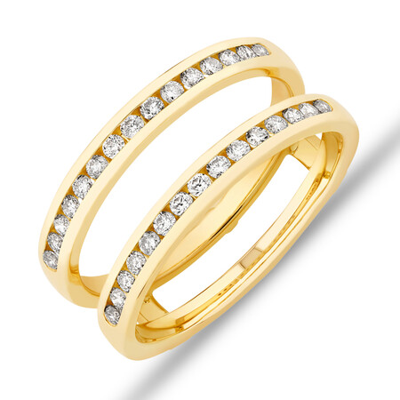 Evermore Enhancer Ring with 0.40 Carat TW Diamonds in 14kt Yellow Gold
