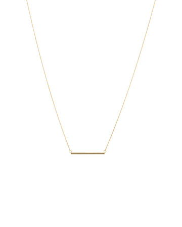 Bar Necklace in 10kt Yellow Gold Bar Necklace in 10kt Yellow Gold