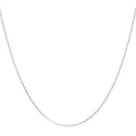 50cm (20") Solid Belcher Chain in 10kt White Gold 50cm (20") Solid Belcher Chain in 10kt White Gold