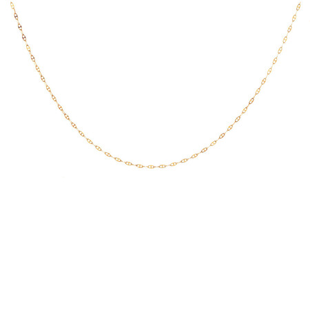45cm (18") Hollow Anchor Chain in 10ct Yellow Gold 45cm (18") Hollow Anchor Chain in 10ct Yellow Gold