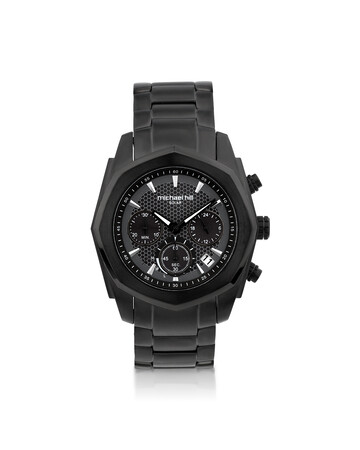 Men's Solar Chronograph Watch with in Black Tone Stainless Steel Men's Solar Chronograph Watch with in Black Tone Stainless Steel
