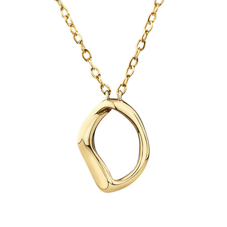Mini Spirits Bay Necklace In 10ct Yellow Gold Mini Spirits Bay Necklace In 10ct Yellow Gold