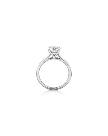 Evermore Certified Solitaire Engagement Ring with 1.50 Carat TW Diamond in 14kt White Gold Evermore Certified Solitaire Engagement Ring with 1.50 Carat TW Diamond in 14kt White Gold