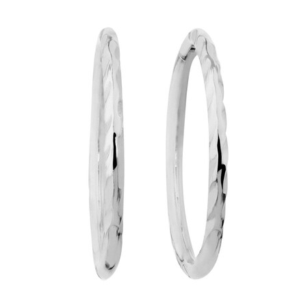 14mm Sleeper Earrings in Sterling Silver 14mm Sleeper Earrings in Sterling Silver