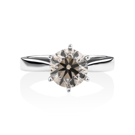Prelude Solitaire Engagement Ring with 2 Carat TW Diamond in 14ct White Gold Prelude Solitaire Engagement Ring with 2 Carat TW Diamond in 14ct White Gold