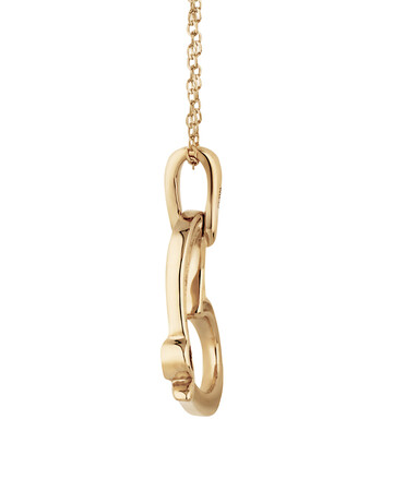 Heart Pendant with A Diamond in 10ct Yellow Gold Heart Pendant with A Diamond in 10ct Yellow Gold