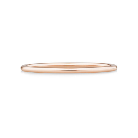 Plain Band Ring in 10kt Rose Gold Plain Band Ring in 10kt Rose Gold