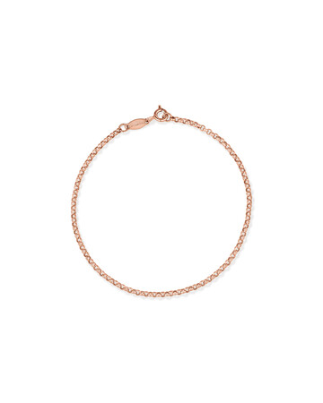19cm (7.5") 2mm-2.5mm Width Belcher Bracelet in 10kt Rose Gold 19cm (7.5") 2mm-2.5mm Width Belcher Bracelet in 10kt Rose Gold