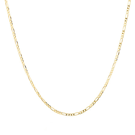 70cm (28") Hollow Figaro Chain in 10ct Yellow Gold 70cm (28") Hollow Figaro Chain in 10ct Yellow Gold
