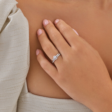 Sir Michael Hill Designer Wedding Band with 0.22 Carat TW of Diamonds in 18kt White Gold Sir Michael Hill Designer Wedding Band with 0.22 Carat TW of Diamonds in 18kt White Gold