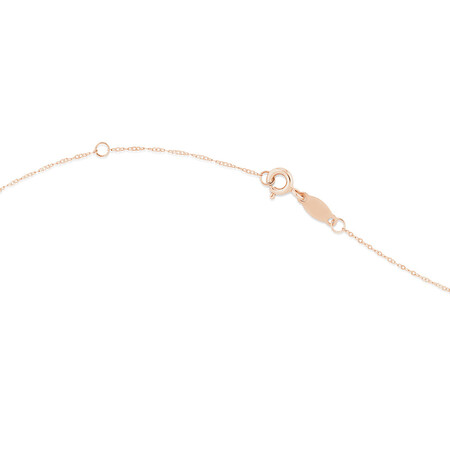 Mini Infinitas Pendant with Diamonds in 10kt Rose Gold Mini Infinitas Pendant with Diamonds in 10kt Rose Gold