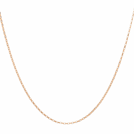 45cm (18") Solid Belcher Chain in 10kt Rose Gold 45cm (18") Solid Belcher Chain in 10kt Rose Gold