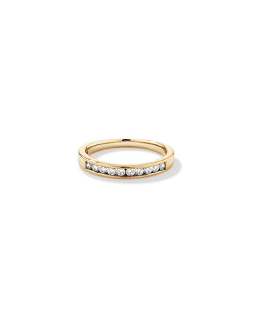 Evermore Wedding Band with 0.25 Carat TW of Diamonds in 18kt Yellow Gold Evermore Wedding Band with 0.25 Carat TW of Diamonds in 18kt Yellow Gold