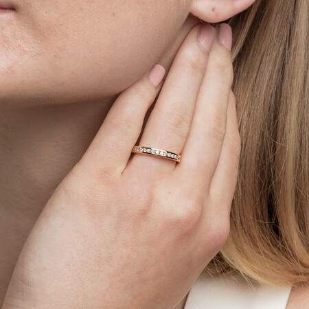 Wedding Band with 0.34 Carat TW of Diamonds in 14kt Yellow Gold Wedding Band with 0.34 Carat TW of Diamonds in 14kt Yellow Gold