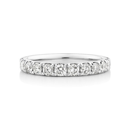 Evermore Wedding Band with 1 Carat TW Diamonds in 14ct White Gold Evermore Wedding Band with 1 Carat TW Diamonds in 14ct White Gold