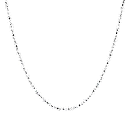 45cm (18") Chain in Sterling Silver