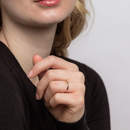 Flat Bevelled Wedding Band in 10ct Yellow Gold Flat Bevelled Wedding Band in 10ct Yellow Gold
