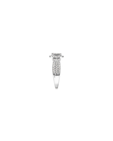 Ring with 1 Carat TW of Diamonds in 10kt White Gold Ring with 1 Carat TW of Diamonds in 10kt White Gold
