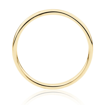 High Domed Wedding Band in 18ct Yellow Gold High Domed Wedding Band in 18ct Yellow Gold