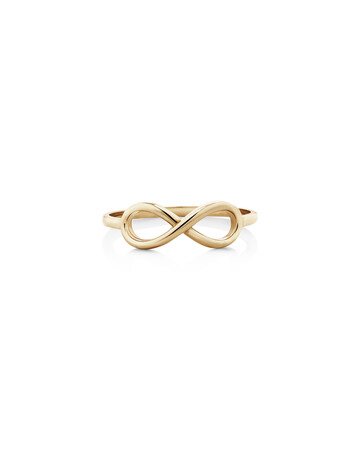 Infinity Ring in 10kt Yellow Gold Infinity Ring in 10kt Yellow Gold