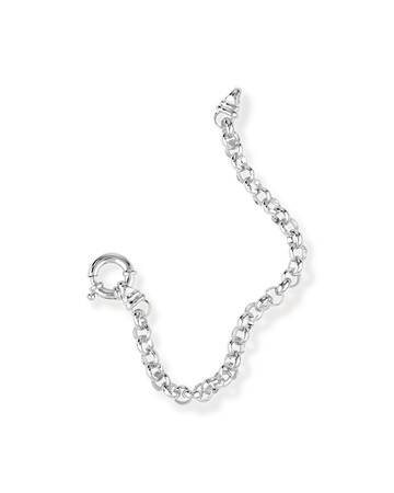 19cm (7.5") Belcher Bracelet in Sterling Silver 19cm (7.5") Belcher Bracelet in Sterling Silver