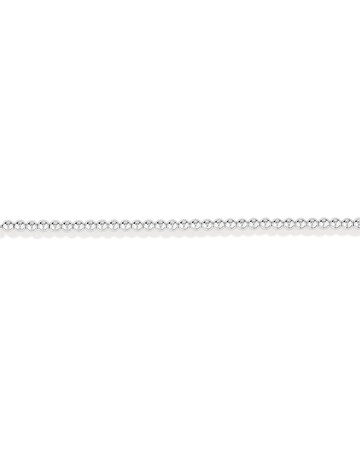 21cm (8.3") Bead Bracelet in Sterling Silver 21cm (8.3") Bead Bracelet in Sterling Silver
