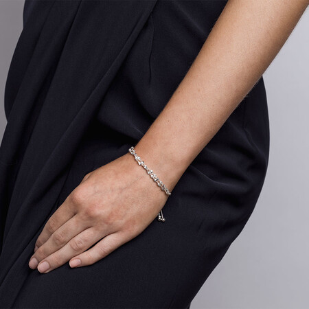 Adjustable Singapore Twist Bracelet in Sterling Silver Adjustable Singapore Twist Bracelet in Sterling Silver