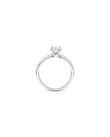 Solitaire Engagement Ring with 1 Carat TW of Diamond in 14ct White Gold Solitaire Engagement Ring with 1 Carat TW of Diamond in 14ct White Gold