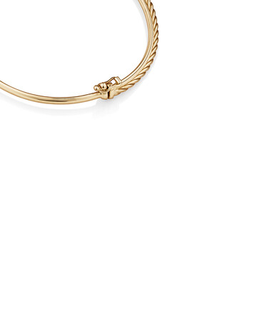 65mm Double Twist Bangle in 10kt Yellow Gold 65mm Double Twist Bangle in 10kt Yellow Gold
