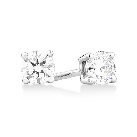 Studs with 0.50 TW of Diamonds in 14kt White Gold Studs with 0.50 TW of Diamonds in 14kt White Gold