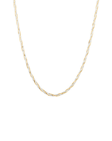 45cm (18") Fancy Chain in 10ct Yellow & White Gold 45cm (18") Fancy Chain in 10ct Yellow & White Gold