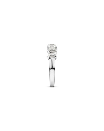 7 Stone Claw Wedding Ring with 1.61 Carat TW of Diamonds in 14kt White Gold 7 Stone Claw Wedding Ring with 1.61 Carat TW of Diamonds in 14kt White Gold