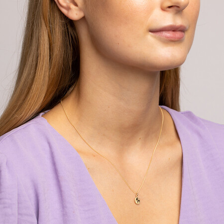 Aries Zodiac Pendant in 10ct yellow Gold Aries Zodiac Pendant in 10ct yellow Gold
