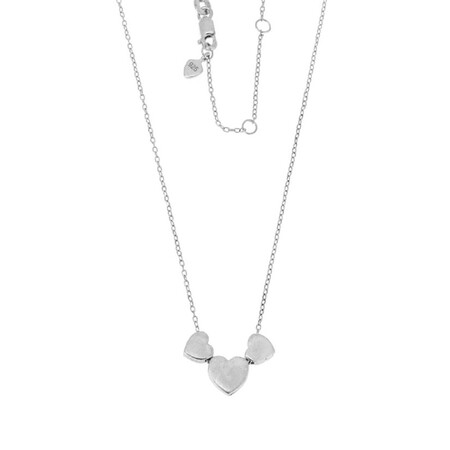 Heart Necklace in Sterling Silver Heart Necklace in Sterling Silver