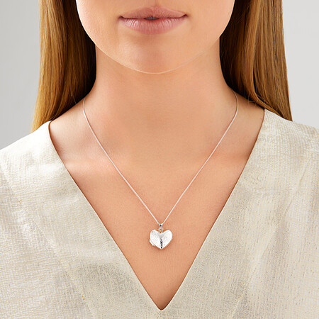 Heart Locket in Sterling Silver Heart Locket in Sterling Silver