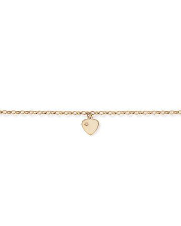 19cm (7.5") 2.5mm-3mm Width Diamond Set Belcher Bracelet in 10kt Yellow Gold 19cm (7.5") 2.5mm-3mm Width Diamond Set Belcher Bracelet in 10kt Yellow Gold