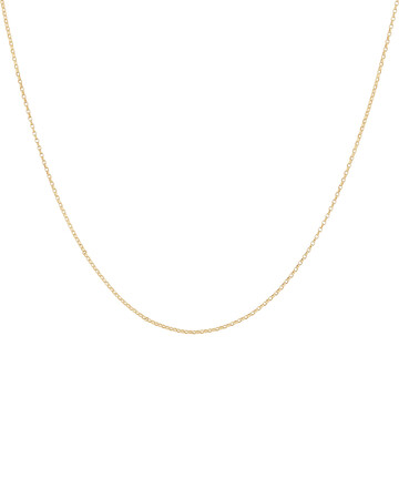 45cm (18") Diamond Cut Belcher Chain in 18ct Yellow Gold 45cm (18") Diamond Cut Belcher Chain in 18ct Yellow Gold