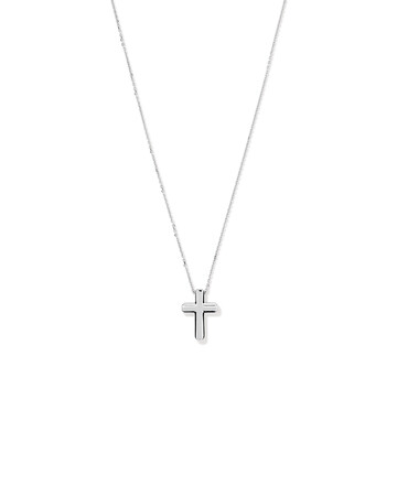 Cross Pendant in Sterling Silver Cross Pendant in Sterling Silver