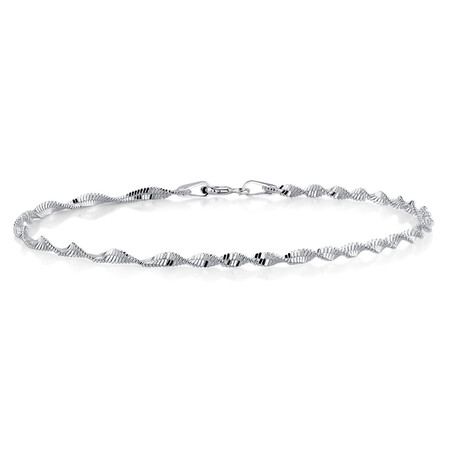 19cm (7.5") Twist Bracelet in Sterling Silver 19cm (7.5") Twist Bracelet in Sterling Silver