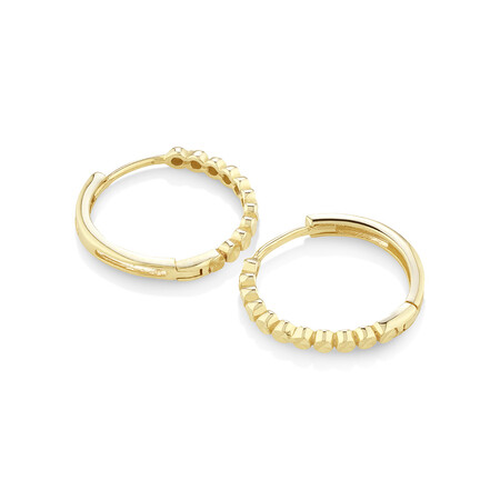 Huggie Earrings in 10kt Yellow Gold Huggie Earrings in 10kt Yellow Gold