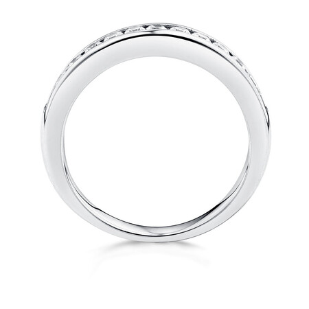 Ring with Cubic Zirconias in Sterling Silver Ring with Cubic Zirconias in Sterling Silver