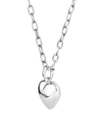 45cm (18") Small Heart Pendant in Sterling Silver 45cm (18") Small Heart Pendant in Sterling Silver