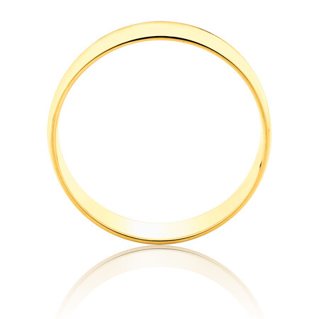 Lite Half Round Wedding Band in 10ct Yellow Gold Lite Half Round Wedding Band in 10ct Yellow Gold