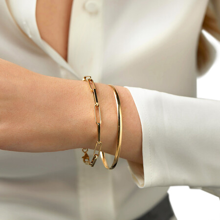 Bangle in 10ct Yellow Gold Bangle in 10ct Yellow Gold